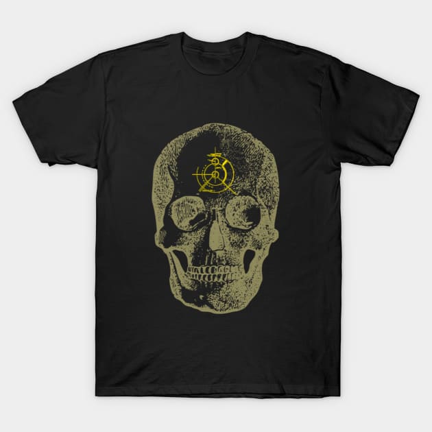 Skull Tecno T-Shirt by Korvus78